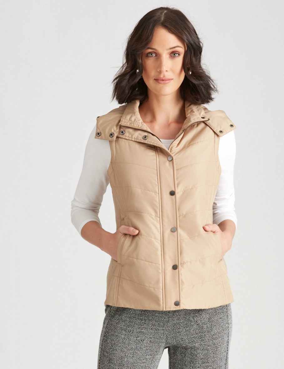 Women Katies Puffers | Katies Rib Puffer Vest