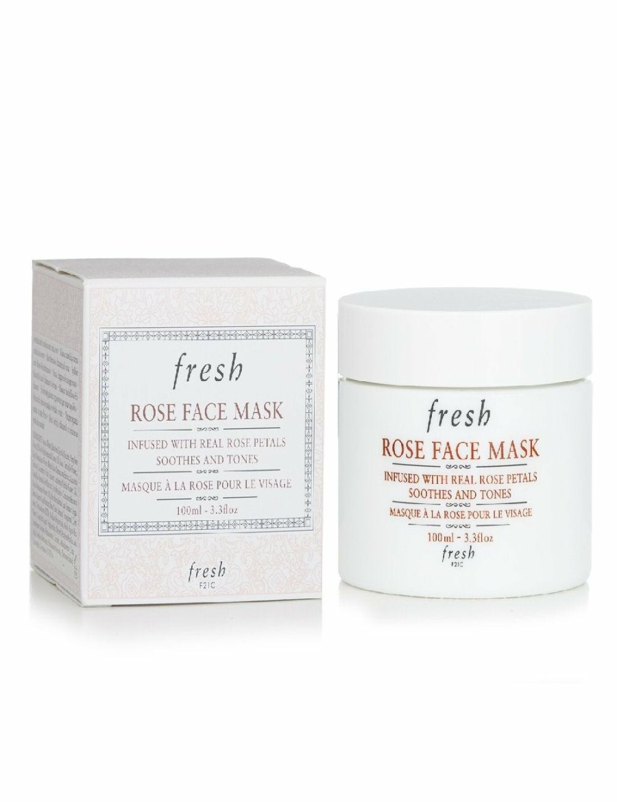 Beauty Fresh Masks And Treatments | Fresh Rose Face Mask 100Ml/3.5Oz