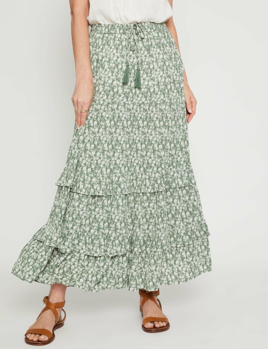 Women Millers Skirts | Millers Ruffle Detail Maxi Skirt