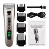 Beauty HOD Health & Home Hair Removal | Professional Men'S Hair Clippers Led Display Trimmer Barber Haircut Ceramic Blade Shaver Usb Rechargeable Razor Machine - One Size