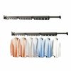 Home And Lifestyle Soga Household Cleaning | Soga 2X 93.2Cm Wall-Mounted Clothing Dry Rack Retractable Space-Saving Foldable Hanger