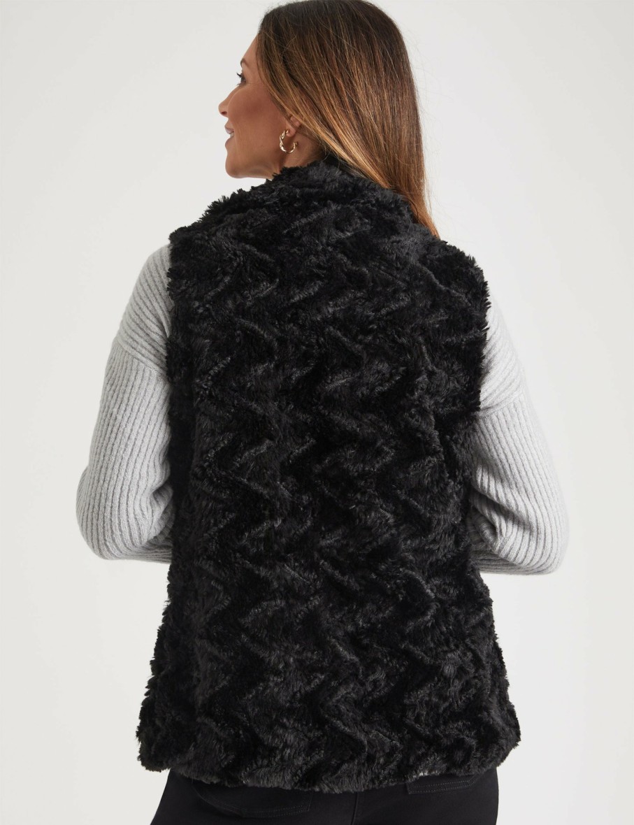 Women Millers Vests | Millers Sleeveless Faux Fur Vest