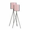 Home And Lifestyle Soga Napery | Soga 2X 70Cm Tripod Flower Pot Plant Stand With Pink Flowerpot Holder Rack Indoor Display