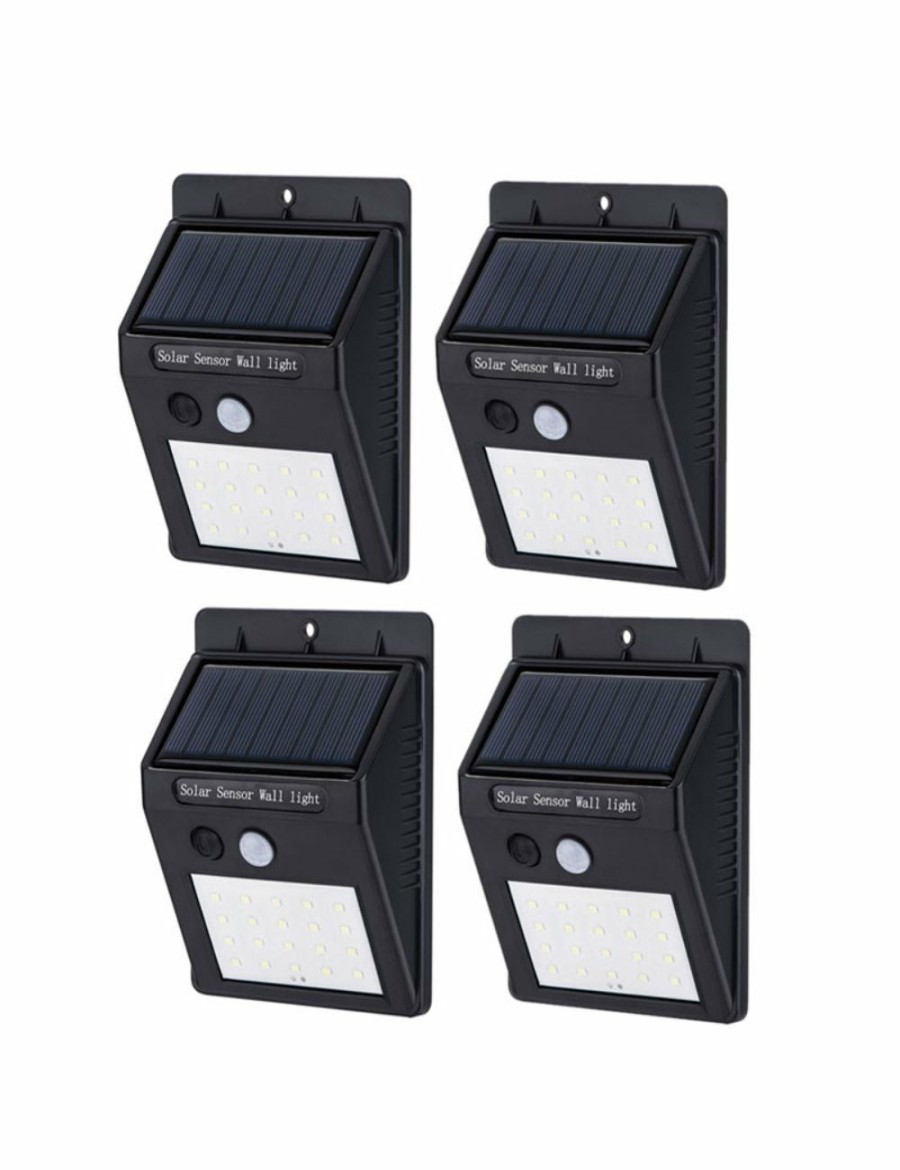 Home And Lifestyle ICB Wall Lights | Solar Sensor Wall Light - 2Packs