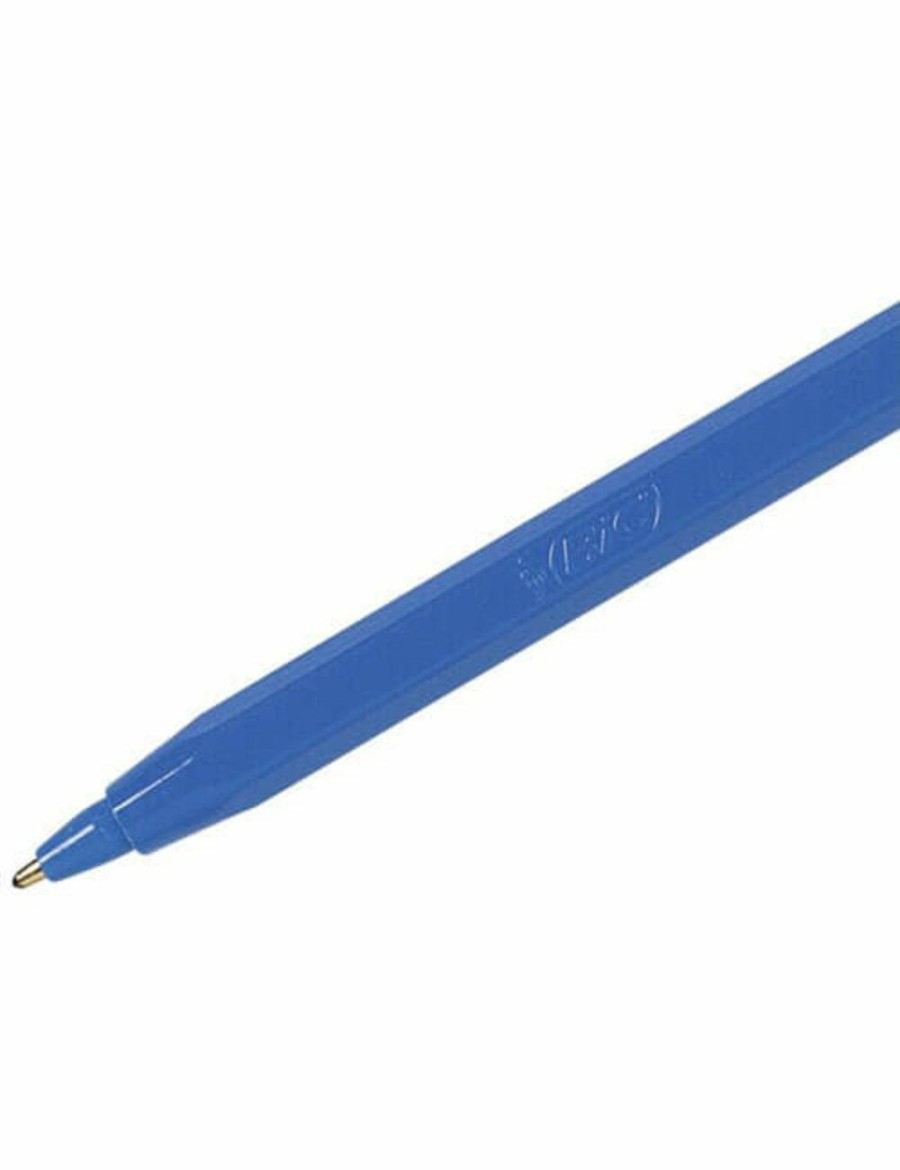 Home And Lifestyle Bic Stationary | Bic Economy Pen Medium Ballpoint (50Pk) - Blue