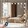 Beauty Oikiture | Oikiture Bluetooth Hollywood Makeup Mirrors With Led Light 80X58Cm Vanity Mirror