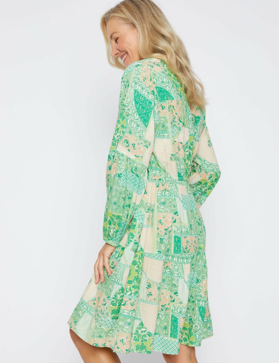 Women Millers Sleeved Dresses | Millers Long Sleeve Printed Dress