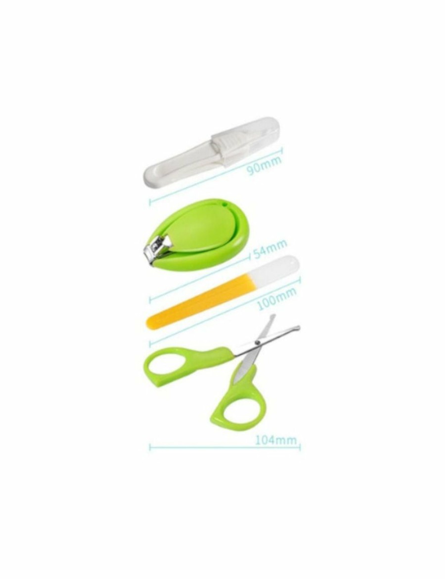 Beauty HOD Health & Home | 4Pcs Baby Nail Clippers Set Baby Safety Care Barrel Nail Scissors - 10