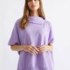 Women Katies Wraps & Ponchos | Katies Button Neck Poncho