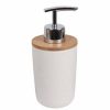 Home And Lifestyle ECO BASICS Bathroom Accessories | Eco Basics Soap Pump Bathroom/Sink Shampoo/Lotion/Liquid Bottle Dispenser White