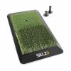 Sport & Fitness SKLZ Golf | Sklz 23.5" Golf Training Indoor/Outdoor Portable Grass Launch Pad/Tee Mat Set