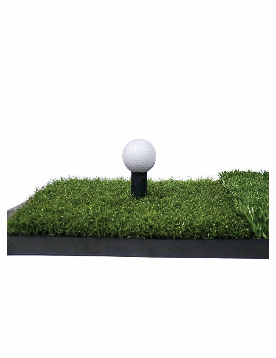 Sport & Fitness SKLZ Golf | Sklz 23.5" Golf Training Indoor/Outdoor Portable Grass Launch Pad/Tee Mat Set