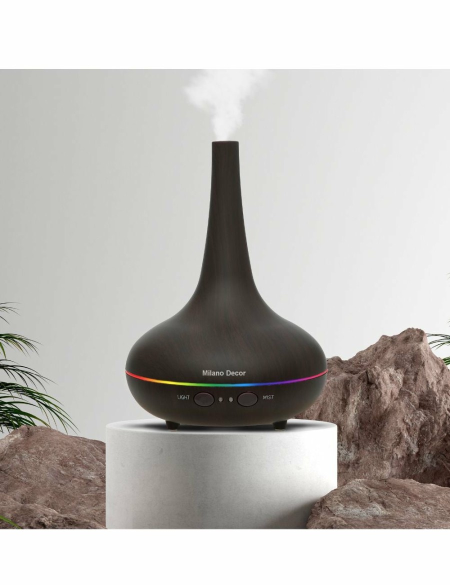 Home And Lifestyle Milano Candles & Diffusers | Milano Ultrasonic Diffuser With 3 Essential Oils