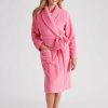 Women Millers Robes | Millers Embossed Coral Fleecy Robe