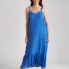 Women Millers Maxi Dresses | Millers Crinkle Embroidered Maxi Dress