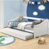 Home And Lifestyle Oikiture Beds | Oikiture Trundle Bed Frame Daybed Single Size Base Timber Wooden Kids Double Bed