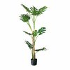 Home And Lifestyle Soga Artifical Plants | Soga 175Cm Green Artificial Indoor Turtle Back Tree Fake Fern Plant Decorative