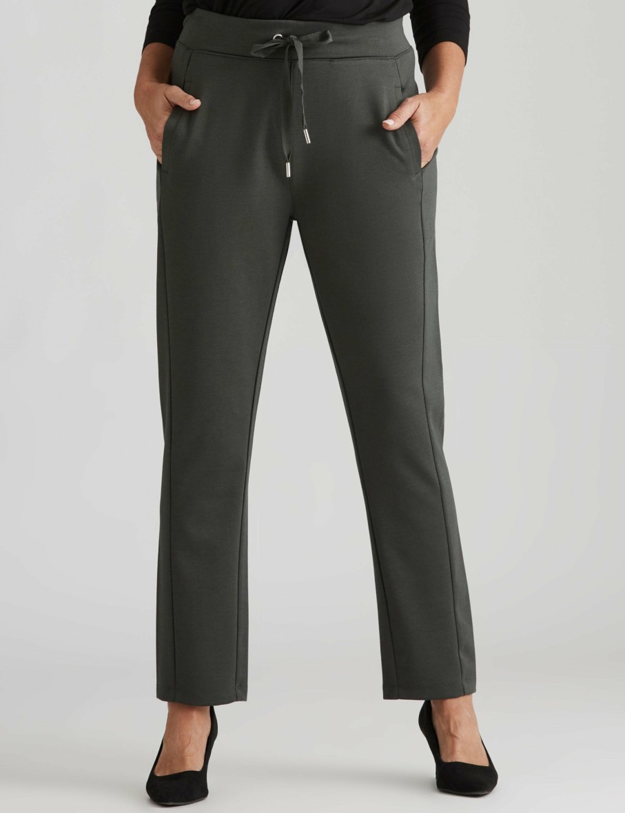 Women Millers Trackpants | Millers Tapered Leg Joggers With Tie Front Pants