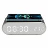 Home And Lifestyle ICB Clocks | Alarm Clock With Wireless Charger