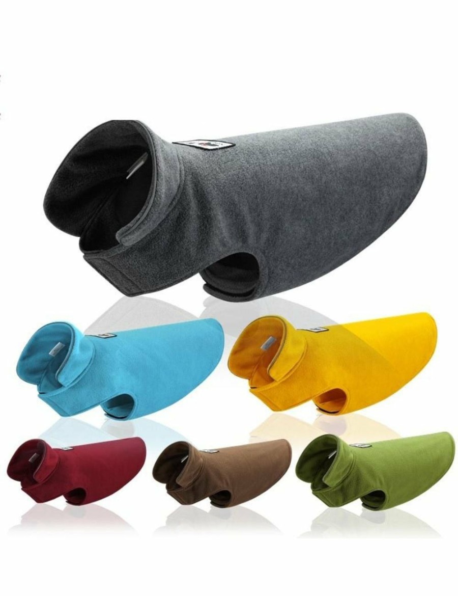 Home And Lifestyle HOD Health & Home Pet Costumes | Dog Pet Polar Fleece Jacket Vest Warm Clothes Jumper Winter Coat Clothing