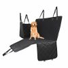 Home And Lifestyle Soga Pet Beds | Soga 600D Oxford Cloth Waterproof Dog Car Cover Back Seat Protector Hammock Non-Slip Pet Mat Black