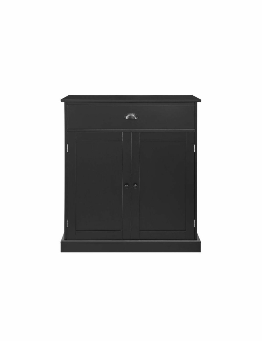 Home And Lifestyle NNEKGE Storage | Nnekge Hampton Style Buffet (Black)