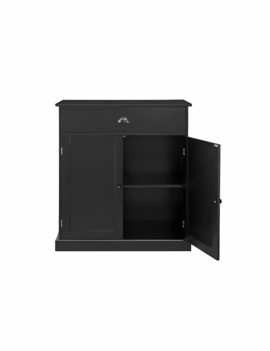 Home And Lifestyle NNEKGE Storage | Nnekge Hampton Style Buffet (Black)