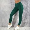 Women HOD Health & Home Active Bottoms | Women'S Gym Tights & Leggings High Waist Leggings With Side Pocket Yoga Fitness Slim Pants