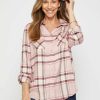 Women Millers Long Sleeve Tops | Millers Long Sleeve Check Shirt