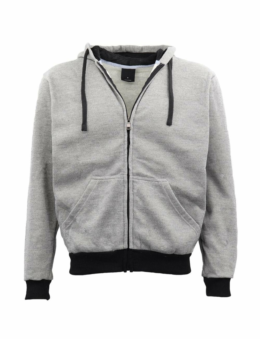 Women Zmart Australia Hoodies | Mens Zip Up Fleece Lined Hoodie Winter Jacket Sweatshirt Gym Sport Casual Jumper