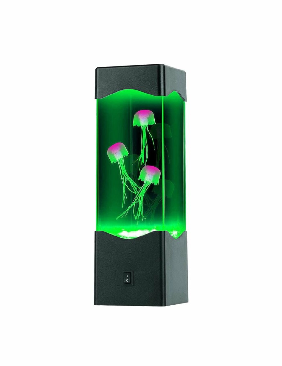 Home And Lifestyle 25TH HOUR Lamps | 25Th Hour Led Colour Changing Usb/Battery Jelly Fish Mood/Desk Lamp 23X7.5Cm