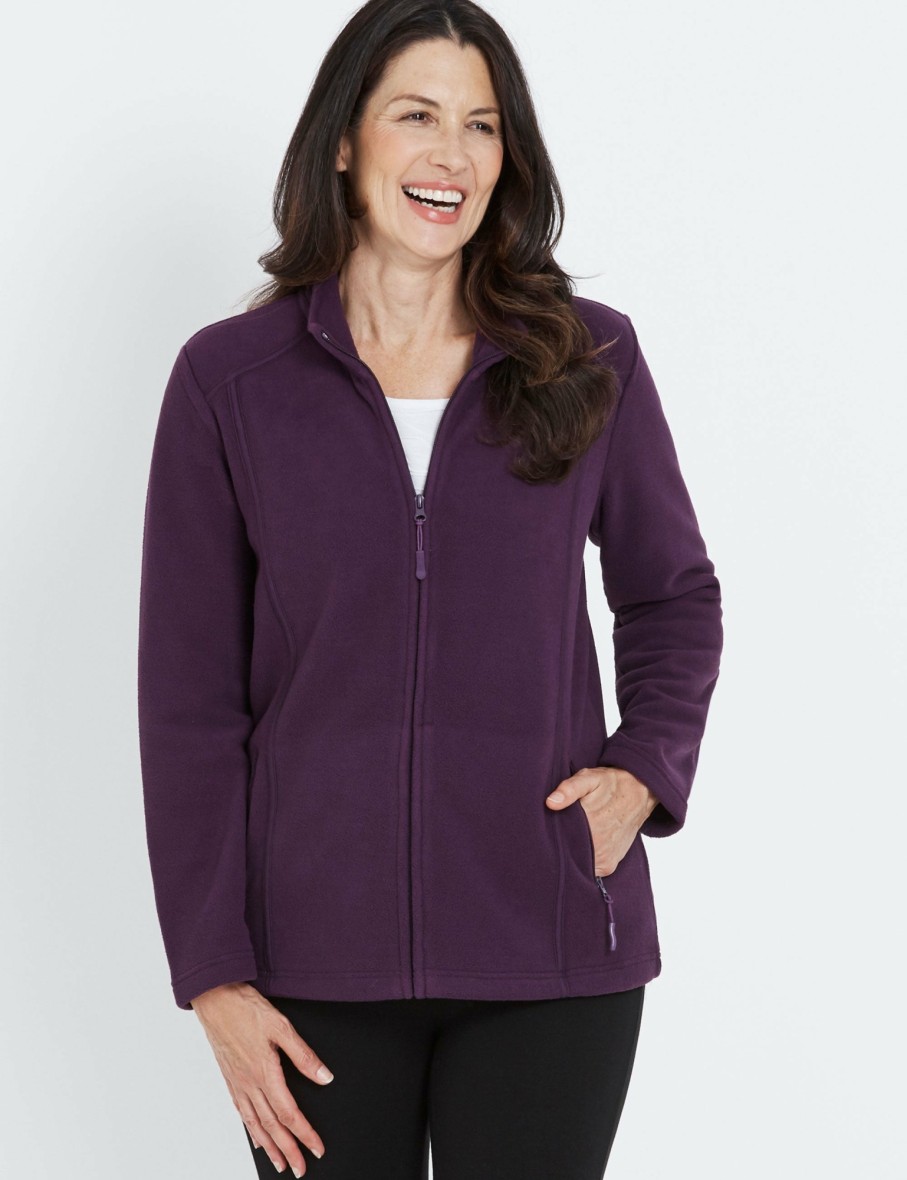 Women Millers Jackets | Millers Long Sleeve Microfleece Jacket