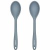 Home And Lifestyle LADELLE Cooking Utensils | 2X Ladelle Craft Blue Kitchenware Silicone Spoon Cooking/Serving Utensil 28X6Cm