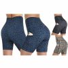 Women My shop your shop Active Bottoms | Animal Print Pocket Shorts