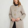 Women NoniB Coats | Noni B 3 Button Suede Coat