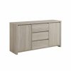 Home And Lifestyle NNEKGE Storage | Nnekge 3 Drawer 2 Door Buffet Alta Collection (Dusky Oak)