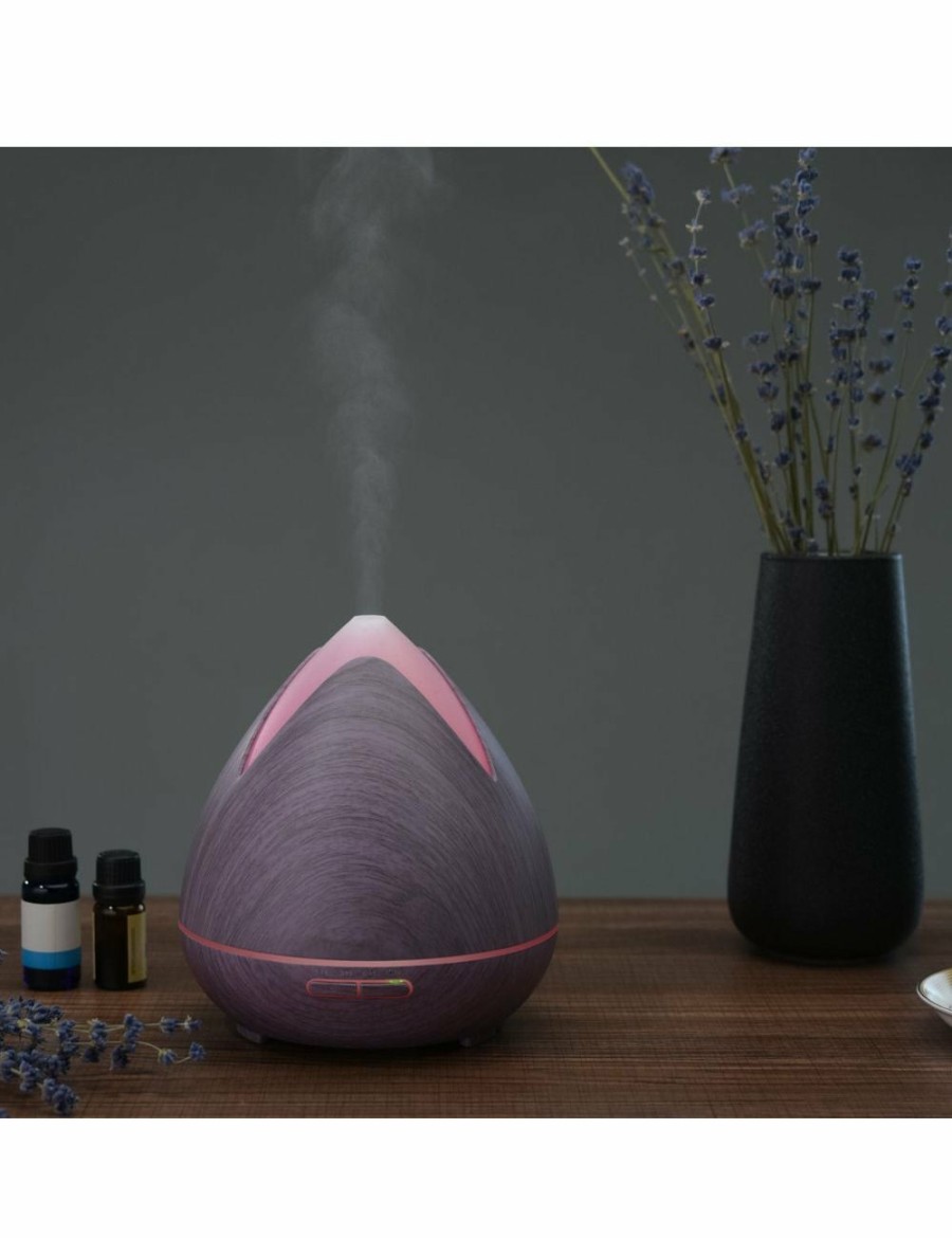 Home And Lifestyle Bdirect Candles & Diffusers | Purespa Cool Mist Ultrasonic Diffuser With 3 Essential Oils