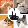 Home And Lifestyle Soga Pet Accessories | Soga 2X Black Pet Carrier Bag Breathable Net Mesh Tote Pouch Dog Cat Travel Essentials