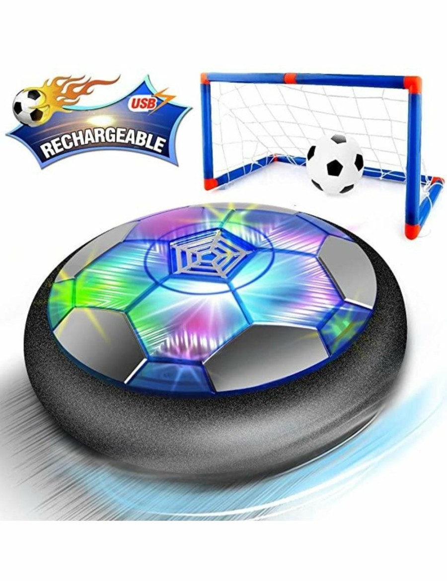 Sport & Fitness HOD Health & Home Soccer | Indoor Floating Hover Soccer Ball Rechargeable Led Lights Game - Standard