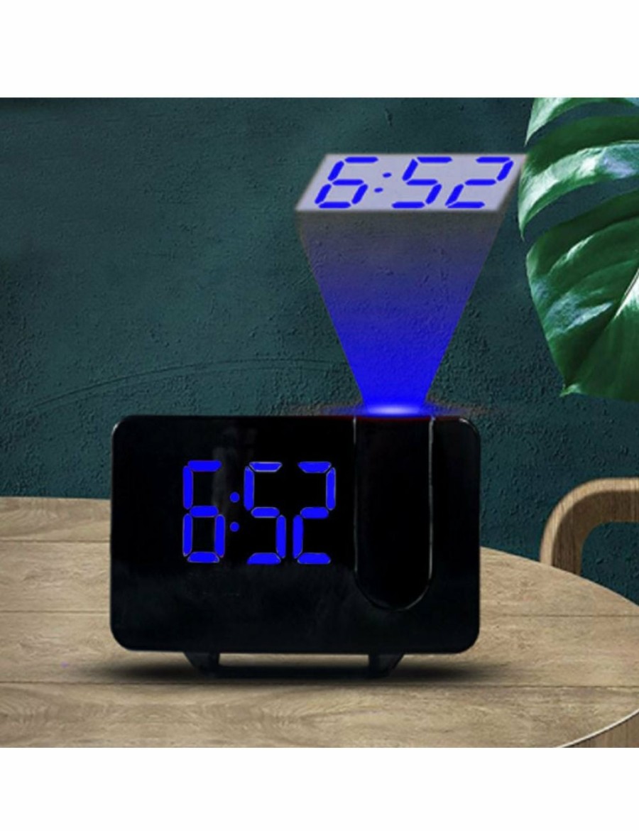 Home And Lifestyle ICB Home Theatre | Led Curve Projector Clock