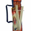 Sport & Fitness REGENT Cricket | Regent Wooden Cricket Set Size 3 W/ Carry Case Fun Outdoor Backyard/Beach Game