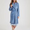 Women Millers Robes | Millers Long Sleeve Coral Fleecy Robe