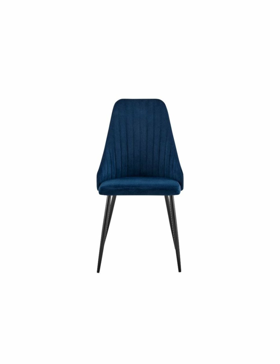 Home And Lifestyle NNEKGE Chairs | Nnekge Lucca Set Of 2 Dining Chairs (Navy)