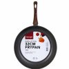 Home And Lifestyle CLEVINGER Cookware | Clevinger 32Cm Forged Aluminium 4 Layer Round Non-Stick Frypan Cookware Black