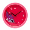 Home And Lifestyle TIK TOK Clocks | Tik Tok Childrens/Kids Wall Bedroom Round Analog Hanging Butterfly Clock 25Cm