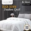 Home And Lifestyle Laura Hill Quilts | Laura Hill 500Gsm Duck Down Feather Quilt Comforter Doona