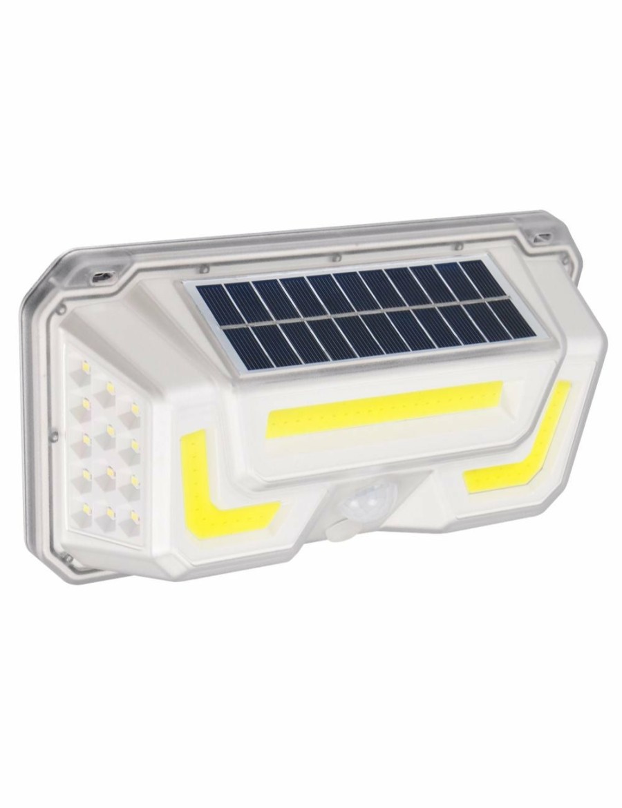 Home And Lifestyle KG Electronics Outdoor Lights | Solar Powered Ip44 Super Bright Outdoor Home Motion Activated Light 600Lm 23Cm