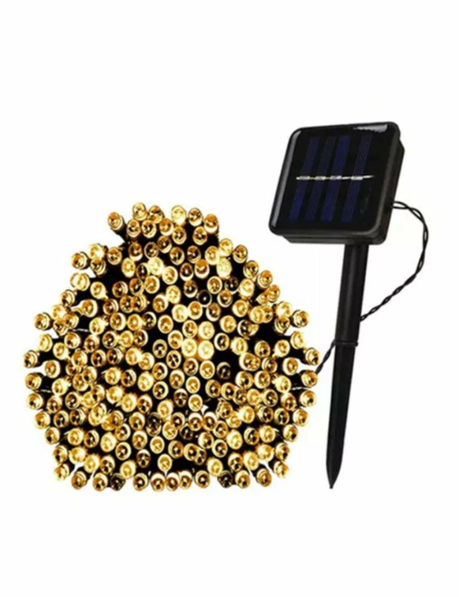 Outdoors ICB | Solar-Powered Led Fairy Lights - 22 Metres - Warm White