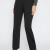 Women Millers Pants | Millers Full Length Pocket Detail Ponte Lounger Straight Leg Pant