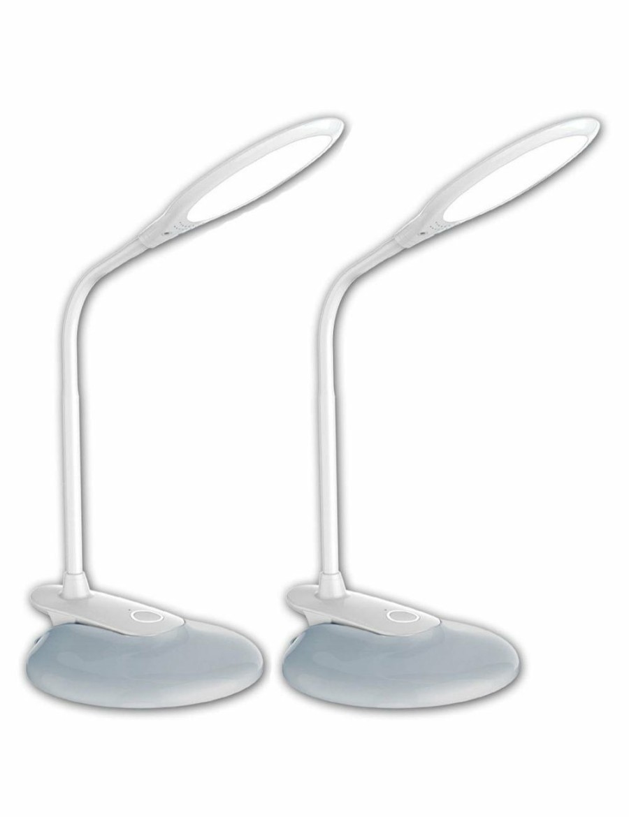 Home And Lifestyle KG Electronics Lamps | Sansai Dual Base Led Desk Lamp 2X